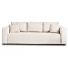 Image de Canape droit BEST MOBILIER 3 places en polyester vert 226 x 226 x 85 cm