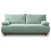 Image de Canape droit BEST MOBILIER 3 places en polyester transparent 193 x 193 x 84 cm