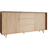 Image de Diego - buffet - effet bois - 3 tiroirs et 2 portes - 180 cm - Bois