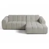 Image de Canape angle fixe LISA DESIGN 4 places en tissu beige 262 x 262 x 74 cm