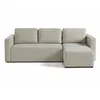 Image de Canape angle fixe BEST MOBILIER 4 places en polyester beige 220 x 220 x 82 cm