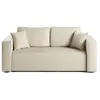 Image de Topaze - canapé droit 2 places - en tissu - Beige
