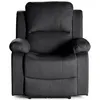 Image de Armand - fauteuil relax électrique en simili - Noir