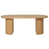 Image de Oliva - table basse - effet bois - 120 cm - Bois