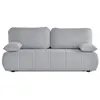 Image de Harper - canapé 3 places convertible avec coffre en tissu texturé - Gris