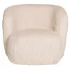 Image de Maeto - fauteuil - en fausse fourrure - Ecru