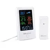 Image de Station météo avec sonde extérieure sans fil - SCS SENTINEL - HCN0076 MeteoColor - Portée : 60 m - 433,92 MHz - Blanc