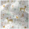 Image de Tissu coton enfant double gaze biche vendu par 50 cm(...) - vickiablanc