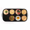 Image de Crêpière Maxi crêpes / pancakes party avec revêtement anti-adhésif - 8 personnes - 1500W DOC186
