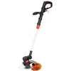 Image de Coupe-bordures électrique - GARDEN TECHNIC CBE3525T-22 - 380W - Larg. de coupe 25cm - 8 positions - Câble de rallonge 25M inclus