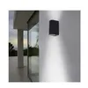 Image de Applique Murale Led Gu10 X 2 Gris Anthracite. Miidex Lighting.