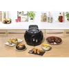 Image de friteuse électrique Sans Huile de 1,2KG pour 6 personnes 1350W noir SEB