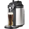 Image de machine distributeur de bière tireuse de 5L avec Refroidissement intégré 2 à 12 °C 65W gris noir BW1890 H.Koenig