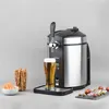 Image de machine distributeur de bière tireuse de 5L avec Refroidissement intégré 2 à 12 °C 65W gris noir BW1880 H.Koenig