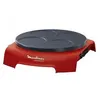 Image de Crêpière électrique pour 4 crêpes 720w noir rouge