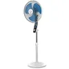 Image de Ventilateur sur pied de 40 cm avec 3 vitesses 60w blanc noir bleu