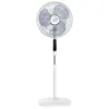 Image de Ventilateur sur pied de 40 cm avec minuterie 60w blanc