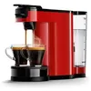 Image de Machine à café SENSEO 2 en 1 de 1L 1450W rouge noir Philips