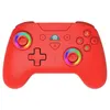 Image de Manette sans fil Subsonic Led Controller Bluetooth pour Nintendo Switch Rouge