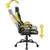 Image de Subsonic Fotel Gamingowy Obrotowy Krzes o Batman, Chaise gaming, Noir, Jaune