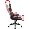 Image de Subsonic Original Gaming Seat Iron Maiden, Chaise gaming, Rouge, Noir