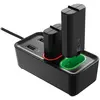 Image de Subsonic Chargeur double et hub (Xbox One S, Xbox One X, Xbox Series S, Xbox Series X), Manette : accessoires, Noir