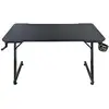 Image de subsonic - Bureau gaming ergonomique finition carbone, bureau gamer avec tapis de souris intégral pour PC gaming