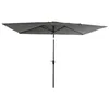 Image de Parasol droit HAPUNA rectangulaire 2x3m gris