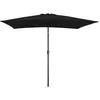 Image de Parasol droit HAPUNA rectangulaire 2x3m noir