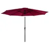 Image de Parasol droit HAPUNA rond 3,30m de diamètre fuchsia