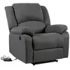 Image de Fauteuil électrique inclinable CLOUD gris anthracite