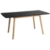 Image de Table extensible HELGA 120 / 160cm noire