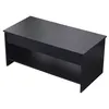 Image de Table basse avec plateau relevable noire HEDDA