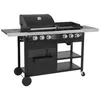 Image de Barbecue duo au gaz VESUVIO - 3 brûleurs + plancha 3 brûleurs