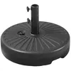 Image de Pied de parasol droit BREST noir