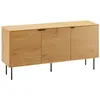 Image de Buffet en bois 3 portes 150cm STINNA