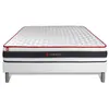 Image de Ensemble sommier + matelas ENERGY ressorts ensachés et mémoire de forme 140x200