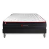 Image de Ensemble sommier + matelas BOOST ressorts ensachés et mémoire de forme 160x200
