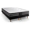 Image de Ensemble Exclusive 180 x 200 cm double sommier noir