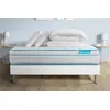Image de Pack 140x190 matelas BodyMax + sommier kit blanc + Couette 240x220cm + 2 oreillers 60x40cm