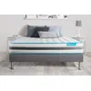 Image de Ensemble 160x200 matelas BodyFlex ressorts ensachés et mémoire de forme + sommier kit gris