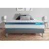 Image de Ensemble 140x190 matelas BodyFit à mémoire de forme + sommier kit gris