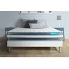 Image de Ensemble 140x190 matelas BodyForm à Mémoire de forme 3 zones + sommier kit blanc