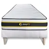 Image de Ensemble 90x200 matelas FLEXY + sommier kit blanc