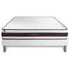 Image de Ensemble 180x200 matelas FORM + sommier kit blanc