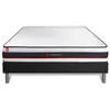 Image de Ensemble 180x200 matelas FORM + sommier kit noir