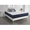 Image de Ensemble matelas ACTILATEX TECH 140x190 Mémoire de forme Maxi épaisseur 5zones de confort + sommier KIT blanc