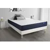 Image de Ensemble matelas ACTILATEX LIFE 160x200 Latex et Mémoire de forme 5zones de confort + sommier KIT blanc