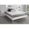 Image de Ensemble matelas 140x200 ACTILATEX SOFT 3zones de confort + sommier KIT blanc