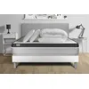 Image de Pack lit complet - Matelas 140x200 cm + Sommier tapissier à lattes (en kit) + 2 oreillers + Couette - Vital Ergo
